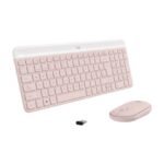 BASE VIRTUAL COMBO LOGITECH MK470 INALAMBRICO ROSADO