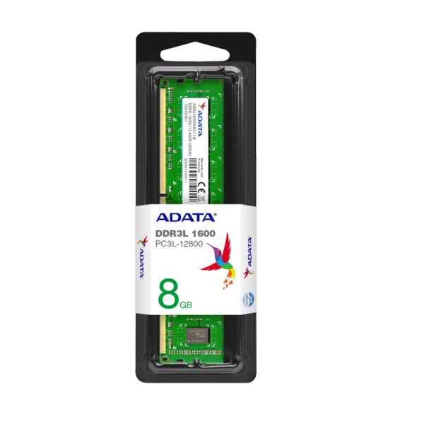 BASE VIRTUAL MEMORIA RAM ADATA DDR3L 8GB PC 1600