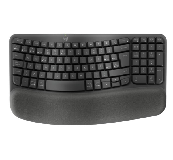 BASE VIRTUAL TECLADO LOGITECH ERGO WAVE INALÁMBRICO