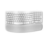 BASE VIRTUAL TECLADO ERGO WAVE KEYS BLANCO