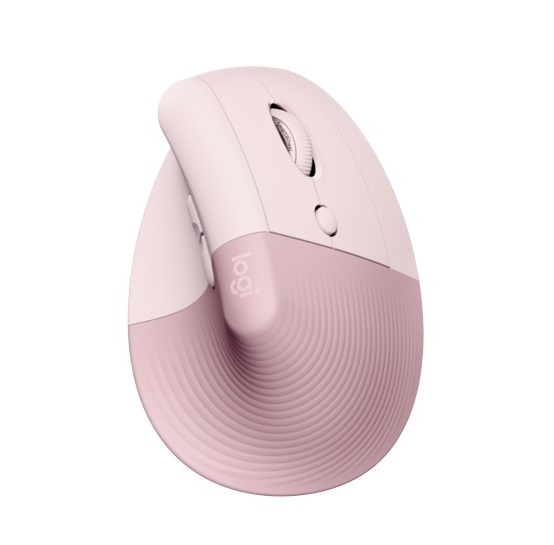 BASE VIRTUAL MOUSE LOGITECH VERTICAL ERGO LIFT ROSADO