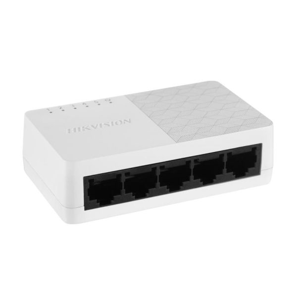 BASE VIRTUAL SWITCH HIKVISION 5 PUERTOS GIGABIT