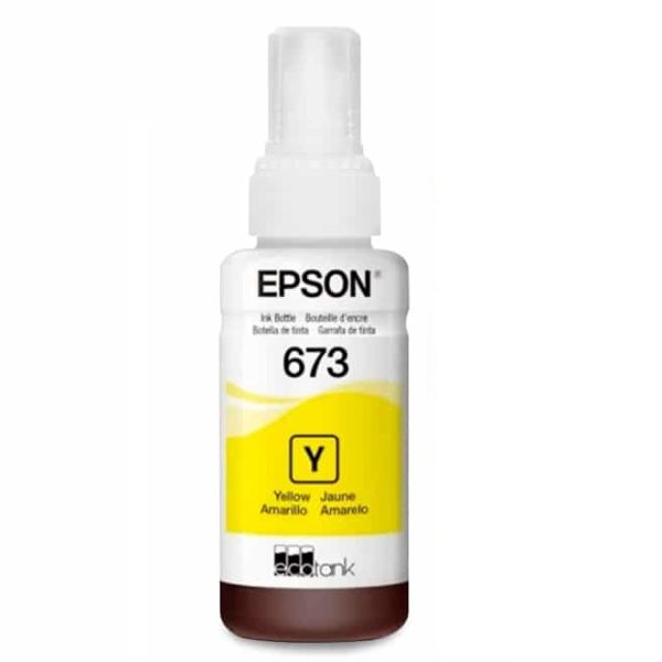 BASE VIRTUAL TINTA EPSON T673 AMARILLO