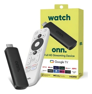 WATCH onn full HD streaming device Google TV