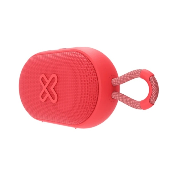 Parlante KLIPXTREME Bluetooth Rojo GrooveSplash 12h, ipx7, Ref: KBS-030RD