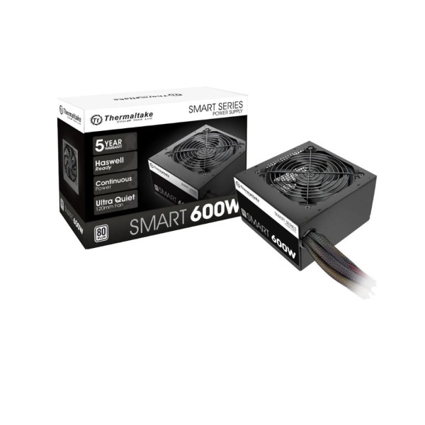 Fuente THERMALTAKE SMART 600w 80 plus Ref: SMART 600