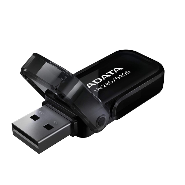 USB ADATA 64GB UV240 negra USB 2.0