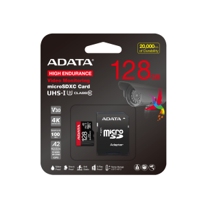 Micro SD ADATA 128GB Clase 10 Higth endurance 4k V30